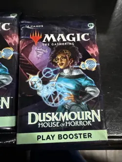 Magic: The Gathering Duskmourn: House of Horror Play Boosters Plus More Card Lot - Image 2