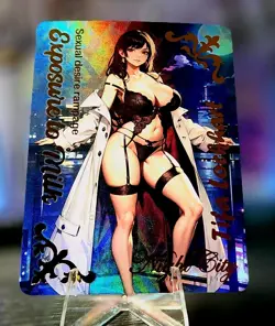 Tifa Lockheart Final Fantasy 7 Goddess Story Doujin Holo Card Anime Waifu - Image 1
