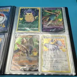 Pokemon Celebrations 25th Anniversary 4 Pocket Mini Binder 27 Card Lot - Image 3