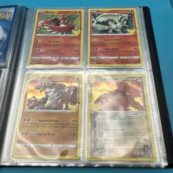 Pokemon Celebrations 25th Anniversary 4 Pocket Mini Binder 27 Card Lot - Image 4
