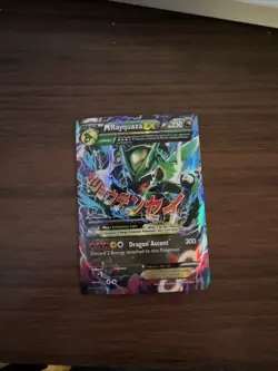 #2 M Rayquaza EX 61/108 XY Roaring Skies 2015 Holo Rare Pokemon Card TCG NM/ LP+ - Image 1