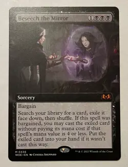 Beseech the Mirror Extended - Mythic - Wilds of Eldraine MTG - Image 1