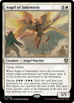 Angel of Indemnity [Outlaws of Thunder Junction Commander] Magic MTG - Image 1