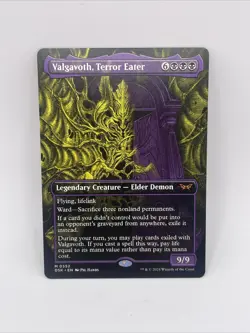 Valgavoth, Terror Eater - Full Art Near Mint Condition - Duskmourn 0352 - Image 1
