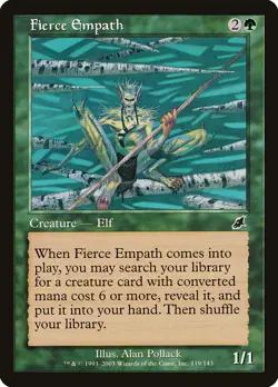 Fierce Empath [Scourge] Magic MTG - Image 1