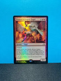 FOIL Flammenklingen-Engel / Flameblade Angel - MTG Magic - Image 1