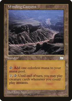 Winding Canyons Weatherlight HP MTG - Image 1