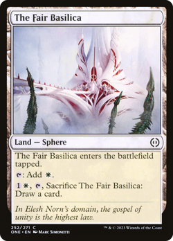 The Fair Basilica [Phyrexia: All Will Be One] Magic MTG - Image 1