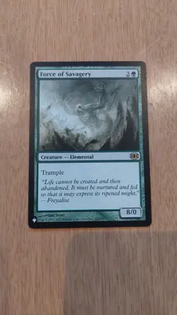 Force of Savagery 126/180 The List Magic the Gathering card - Image 2