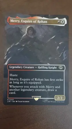MTG Merry, Esquire of Rohan The Lord of the Rings: Tales of Middle-earth 0437 R. - Image 1