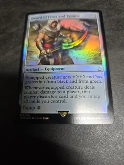 Sword of Feast and Famine - Foil ACR NM MTG - Image 1