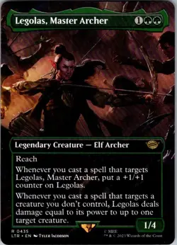 Magic | LTR | Legolas, Master Archer (Borderless) | 435 | Normal | NM - Image 1