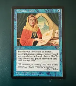 MtG Mystical Tutor: Mirage NM/LP ACTUAL PHOTOS! - Image 1