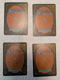 Goblin Wizard x4 The Dark Magic The Gathering MTG LP - Image 2