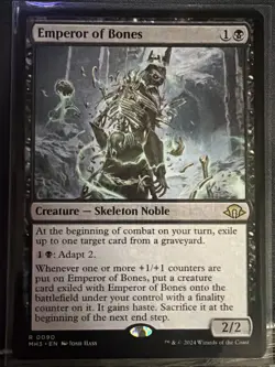 Emperor of Bones Modern Horizons 3 Regular Rare #90 NM MTG - Image 1
