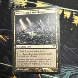 1x Shizo, Death's Storehouse Heavy Play MTG Magic - Kid Icarus - - Image 1