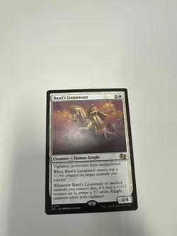 x1 Basri's Lieutenant R MTG Foundations Jumpstart M/NM, English - Image 1