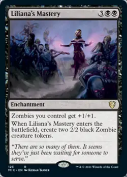 Liliana's Mastery [Innistrad: Midnight Hunt Commander] Magic MTG - Image 1