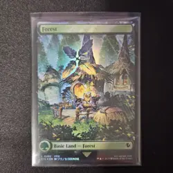 MTG - Chocobo Track Lands - Foil - Set of 5 (one of each basic) - NM 478-482 - Image 4