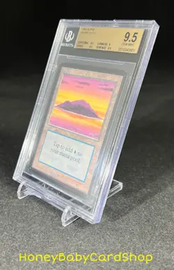 MTG Limited Edition Alpha 1993 Island (A) BGS 9.5 GEM MINT Old School 93/94 - Image 3