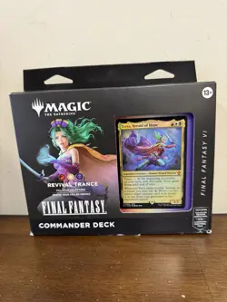 Magic The Gathering Final Fantasy VI Commander Deck Revival Trance Sealed - Image 1