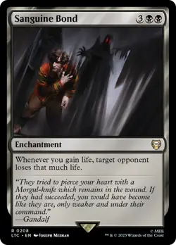 Sanguine Bond [The Lord of the Rings: Tales of Middle-Earth Commander] Magic MTG - Image 1