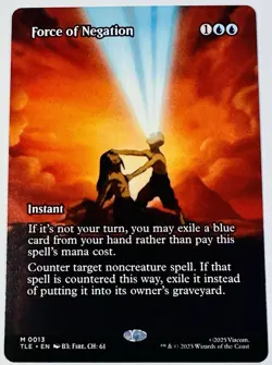 Force of Negation Borderless Avatar The Last Airbender Regular 0013 - Image 1