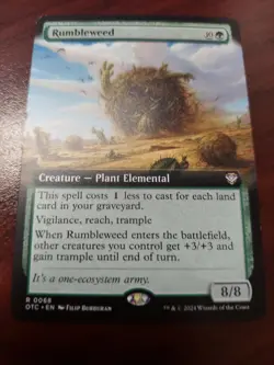 Rumbleweed (Extended Art) Commander: Outlaws of Thunder Junction Regular - Image 1