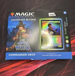 MTG Doctor Who - Blast From the Past Commander Deck UNOPENED - Magic - Image 1