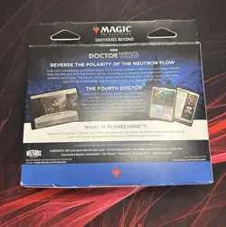 MTG Doctor Who - Blast From the Past Commander Deck UNOPENED - Magic - Image 2