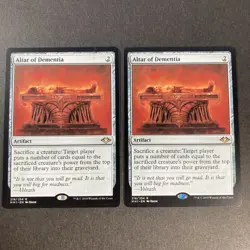 Set of x2, MTG Altar of Dementia Modern Horizons Regular - Image 1