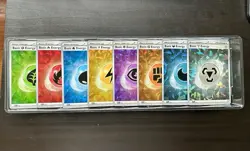 Cracked Ice Holo Energy Set of 8 - Terapagos EX Premium Collection - Pokemon - Image 3