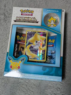 Pokemon TCG Jirachi Mythical Pin Collection Generations Sealed, 20th Anniversary - Image 1