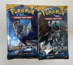 1x Pokemon Sun & Moon Booster Pack - Random Art - Read Description - Image 1