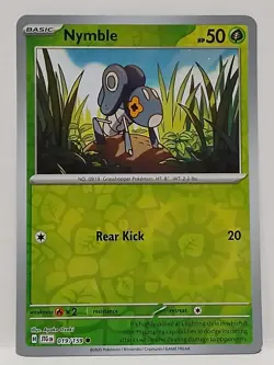 Nymble #19/159 Journey Together 2025 Reverse Holo Pokemon TCG - Image 1