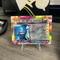 Topps Pokemon The Battle Renewed #32 Mewtwo Strikes Back Black Label 1998 - Image 2