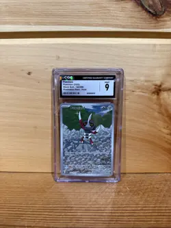 2025 Pokemon SV Black Bolt Pawniard Full Art Illustration Rare #142/086 CGC 9 - Image 2