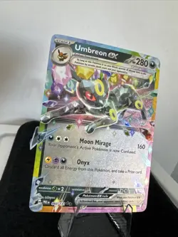 Umbreon EX 60/131 Double Rare Pokemon TCG Prismatic Evolutions NM - Image 2