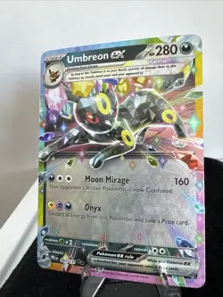 Umbreon EX 60/131 Double Rare Pokemon TCG Prismatic Evolutions NM - Image 3