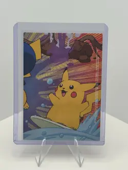Topps Pokemon #132 Ditto Pikachu, 2000, Blue Logo, 5 of 10, Rare, Never Played - Image 2