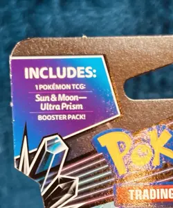 1 Pack ~ Pokemon - Sun & Moon Ultra Prism Booster Pack SEALED W/ Cardboard - Image 5