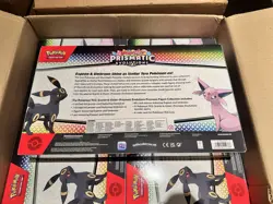 Pokemon Prismatic Evolutions Premium Figure Collection Confirmed Lot Of 5 - Image 2