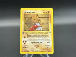 Hitmonchan - 1st Edition - 69/105 Neo Destiny - Pokemon TCG - 2002 - Image 1
