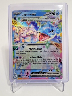 Pokemon TCG Lapras ex - 032/142 - SV07: Stellar Crown SV07 - Double Rare - NM - Image 3