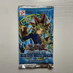 Yu-GI-Oh! - Sealed LOB Booster Pack - Legend of Blue Eyes White Dragon - 2002 - Image 1