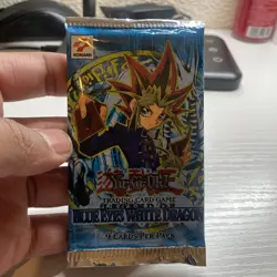 Yu-GI-Oh! - Sealed LOB Booster Pack - Legend of Blue Eyes White Dragon - 2002 - Image 2