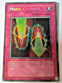 Yugioh! Magic Cylinder Lon-104 Secret Rare Unlimited Near Mint - Image 1