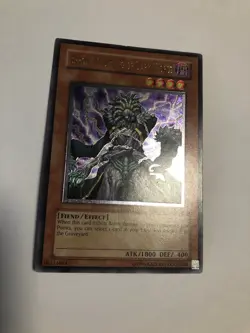 2x YugiOh Brron, Mad King of Dark World - EEN-EN022 - Ultimate Rare -played - Image 2