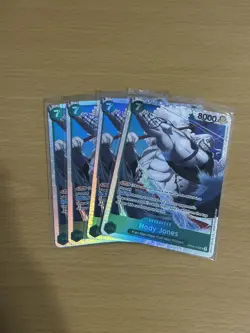 One Piece Hody Jones OP06-035 SR Playset x4 Wings of the captain NM - Image 1