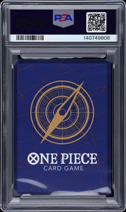 2025 ONE PIECE OP13 RED MANGA ALTERNATE ART #119 PORTGAS D. ACE PSA 10 - Image 2